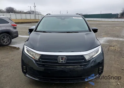2022 Honda Odyssey Exl z USA, uszkodzony, nr VIN 5FNRL6H7XNB028643